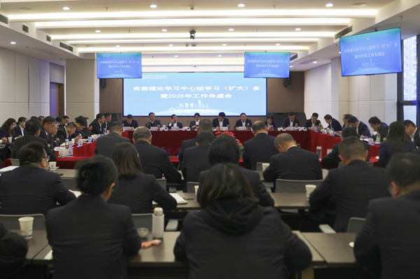 聚焦问题研对策，务虚求实谋发展 J9集团集团等三家公司召开党委理论进建中心组进建扩大会暨2025年工作务虚会