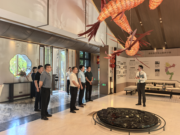 寿县县委常委、副县长房鲲鹏一行到访省健全养老公司