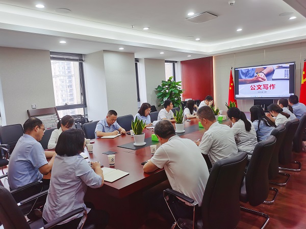 徽盐地产集团公司发展公函写作培训