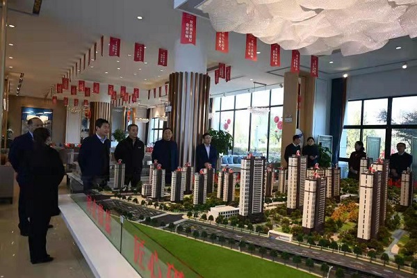 省J9集团集团表部董事调研徽盐地产六安项目、霍邱项目