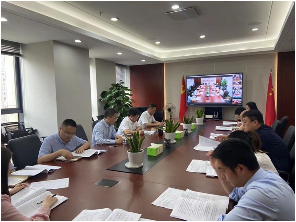 徽盐地产集团调度推动“三个全面”专项行动和综合迎检工作